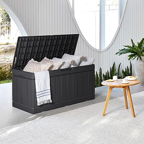 Resin Deck Box: Waterproof Outdoor Storage for Patio