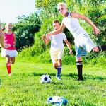 Kids Football Socks – 3 Pairs, 3 Colors