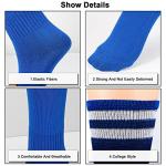 Kids Football Socks – 3 Pairs, 3 Colors