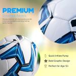 Lizzy Size 5 Soccer Ball with Pump