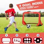 YIMORE Mini Pop Up Soccer Goal for Kids