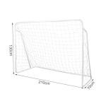 Portable 7FT x 5FT Kids Soccer Goal with Net