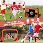 YIMORE Mini Pop Up Soccer Goal for Kids