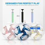 Lizzy Size 5 Soccer Ball with Pump