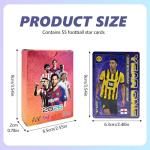 Feliciay 2026 World Cup Soccer Collectible Card Set