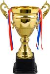 MSYU Large Gold Trophy Cup for Soccer Tournaments