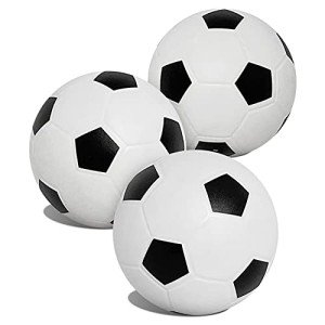 Set of 3 Soft Mini Soccer Balls for Kids