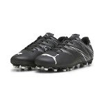 PUMA Men's Attacanto Soccer Cleats - Black/Silver 11.5