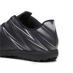 PUMA Kids' Attacanto Lawn Training Sneakers, Black Silver