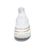 Men's Indoor Soccer Cleats - White Football Shoes