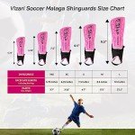 Vizari Malaga Lightweight Kids Soccer Shin Guards