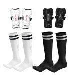 AITUSI Kids Soccer Shin Guards and Long Socks