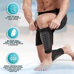 Bodyprox Large Soccer Shin Guard Sleeves for All