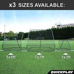 Adjustable QuickPlay PRO Rebounder Net - 3x3