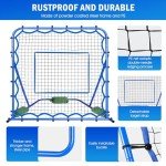 Winthai 3.7x3.7FT Quick-Switch Soccer Rebounder Net