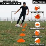 Football Training Cones with Mesh Bag - 24 Pack