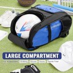 DAREKUKU Soccer Bag with Portable Hand Bag