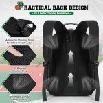 RAINSMORE Water-Resistant Sports Bag with Ball Holder