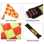 8-Piece Soccer Referee Gear Kit with Whistle and Flags