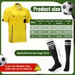 ZhouBoat 6-Piece Soccer Referee Kit for Adults