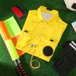 ZhouBoat 6-Piece Soccer Referee Kit for Adults