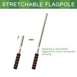 Soccer Referee Kit with Flags, Cards, Whistle