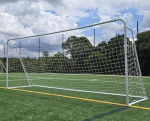 Regulation Size Steel Soccer Goal with Net