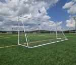 Regulation Size Steel Soccer Goal with Net