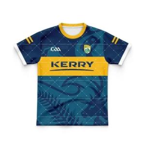 2026 Kerry GAA Home Training Jersey Men's Rugby Jersey 2024-25 Kerry Goalkeeper Jersey Size Stylish Comfortable Cool Breathable