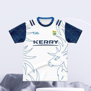 2026 Kerry GAA Home Training Jersey Men's Rugby Jersey 2024_25 Kerry Goalkeeper Jersey Size Stylish Comfortable Cool Breathable