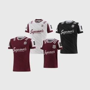 2025 Galway GAA  3-Strips Mens/Kids Replica Home/Goalkeeper Jersey Sports Top Customize