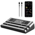 Dewjom Wireless Dual Sensor Meat Thermometer