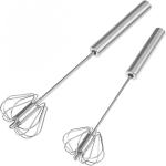 Semi-Automatic Stainless Steel Whisk for Mixing