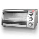 4-Slice Toaster Oven with Timer & Convection