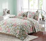 Riemer Floral Reversible Cotton Quilt Set