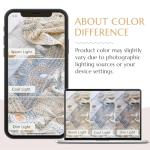 Jinchan Organic Cotton Orange Throw Blanket 80x90