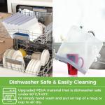 6 Pack Reusable Silicone Gallon Storage Bags