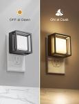 LED Dusk-to-Dawn Wall Night Lights - 2 Pack