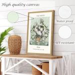 Sage Green Vintage Wall Art Set of 3