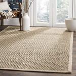 Natural Fiber Woven Rectangle Area Rug 183x274 cm