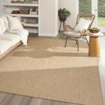 Nourison Jute Rug - Easy Clean Style