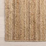 nuLOOM Rigo Jute Rug, Handwoven, 180x270 cm