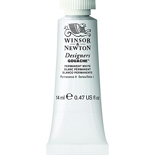 Winsor & Newton Designers Gouache 14ml Tube, White