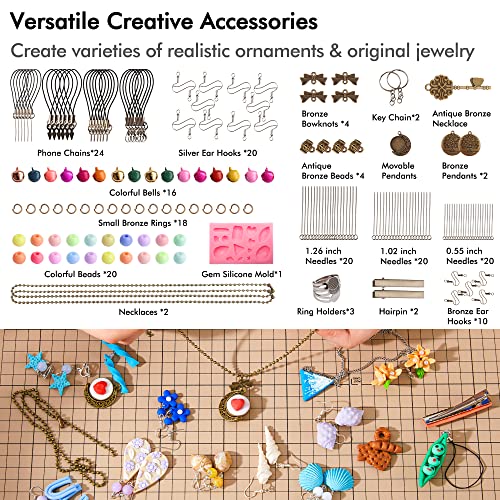 82-Color Polymer Clay Kit with Sculpting Tools