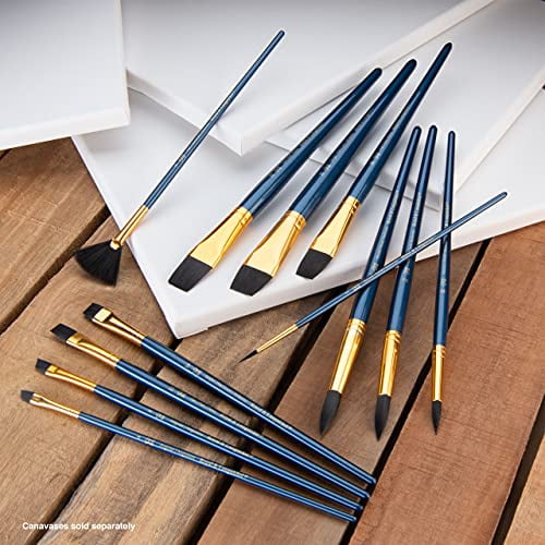 Royal & Langnickel 12-Piece Taklon Paint Brush Set