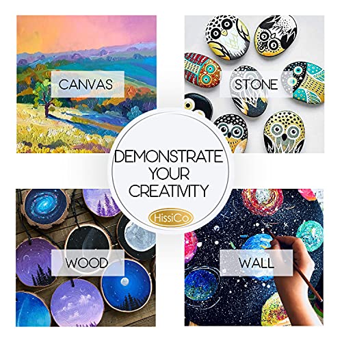 36 Color Acrylic Paint Set, Non-Toxic, Rich Pigments