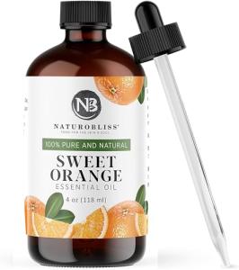 Pure Sweet Orange Essential Oil - 4 fl Oz