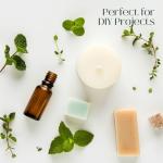 Peppermint Essential Oil 4 oz. in Glass Bottle