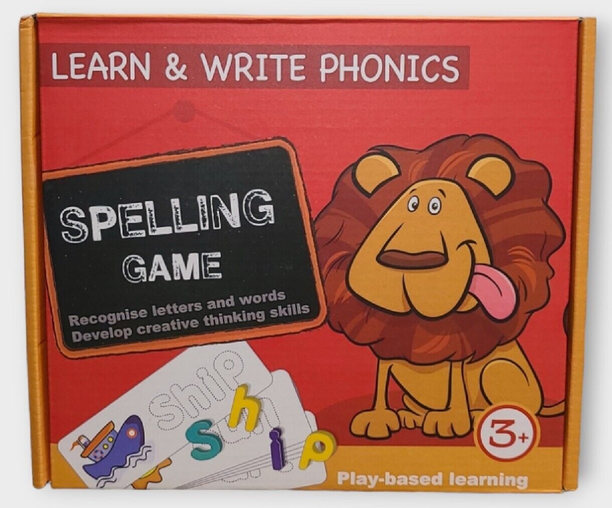 Phonics Spelling Game for Kids Ages 3+