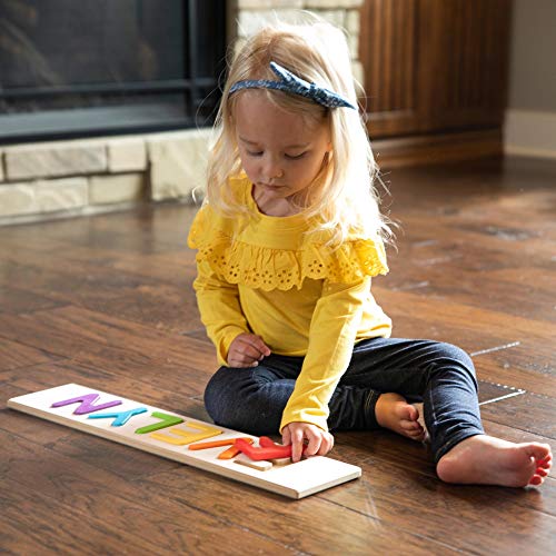 Personalized Wooden Name Puzzle by Fat Brain Toys